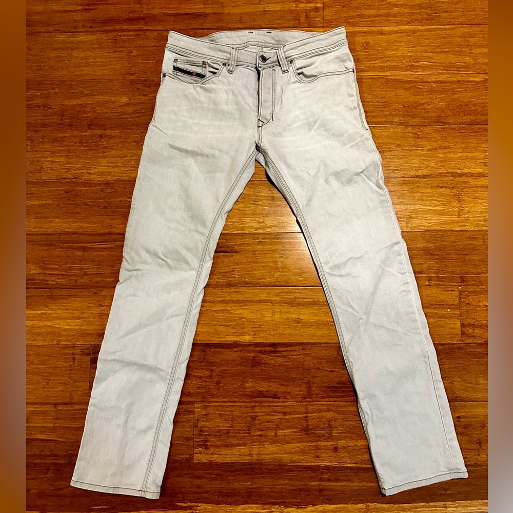 Diesel Safado straight leg jeans gray size 32x32